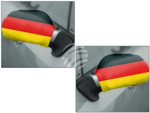 Na zewnatrz lusto flaga Niemcy
