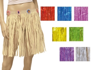 Hawaii Bast skirts short Color sorting