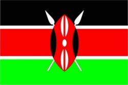 Fahne Kenia