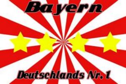 Fahne Bayern Deutschlands Nr 1