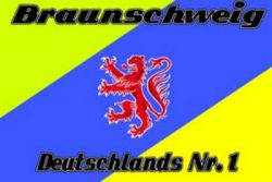 Fahne Braunschweig Deutschlands Nr 1