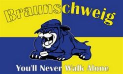 Fahne Braunschweig Bulldogge