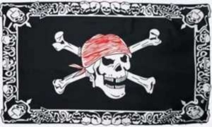 Flag Pirate with trimming