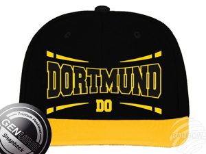 Snapback Cap Basecap Dortmund schwarz gelb