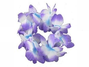 Hawaiian Bracelet blue white purple