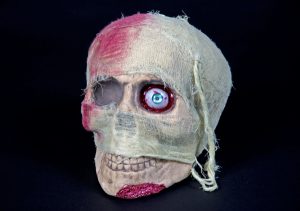 Mummy Skull with one eye
