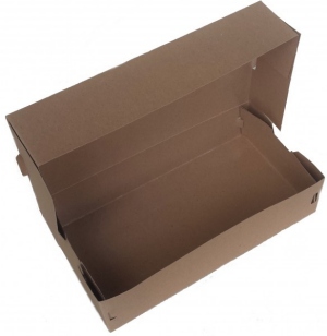 Snackbox, kraftbraun 23,5x16x5,5cm 100 Stck