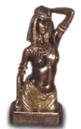 gyptischer Frauentorso bronze 45 cm
