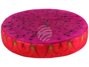 Design Motiv Kissen Drachenfrucht Farbe rot, fuchsia
