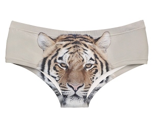 Motiv-Unterhose Tiger