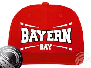 Snapback Cap Basecap Bayern rot