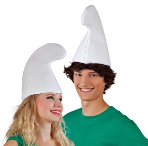 Gnome hat white