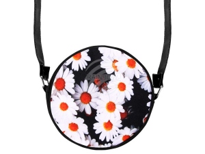Round motif handbag Marguerites