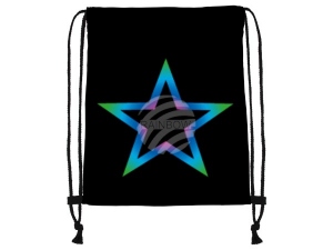 Gym bag Gymsac Design black Star multicolor