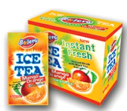 Bolero fruit beverage powder Ice Tea Mango + Orange