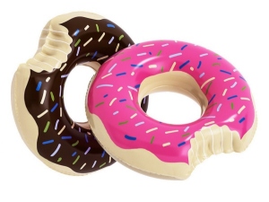 Original Floatie Kings Donut Box Gigant Gre