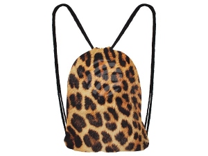 Backpack bag Gym Bag Leopard pattern