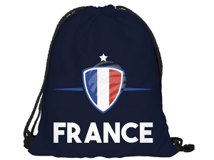 Gym bag Gymsac Design France blue/white/red