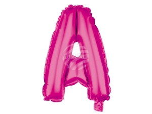 Foil balloon helium balloon pink Letter A