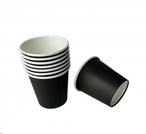 Kaffeebecher To Go Espresso schwarz 0,1l 100 Stck