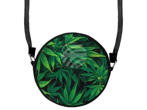 Round motif handbag hemp