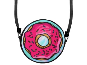 Runde Motiv-Handtasche Donut