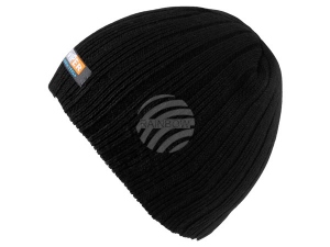 Long Beanie Slouch Knitted cap black