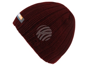 Long Beanie Slouch Knitted cap bordeaux