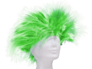 Wig Punk style green/white