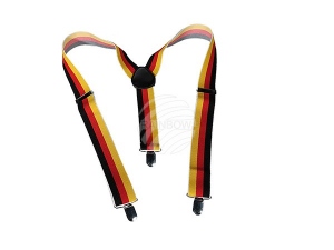 Suspenders Germany flag