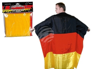 Fan cape, Germany flag