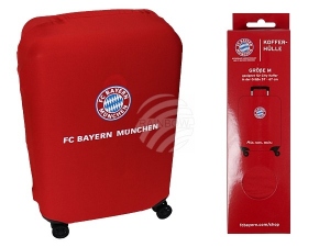 Koffer berzug FC Bayern Mnchen blau, rot, wei