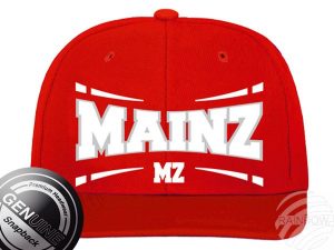 Snapback Cap baseball cap Mainz red