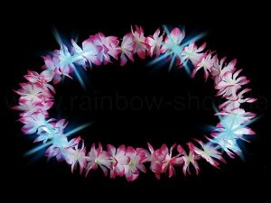 Hawaii chains with light pink