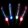 Light sticks motive star glass fiber LED mixed color