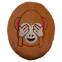Kissen Emoticon Emoji-Con Affen nichts sehen