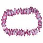 Hawaii chains flower necklace classic pink white