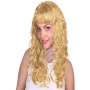 Wig curly white/blond