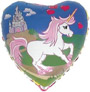 Foil balloon Heart Unicorn
