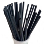 Paper jumbo cocktail drinking straws eco black 3900 pieces