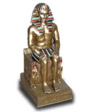 Pharao auf Thron 32 cm