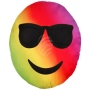 Kissen Rainbow Emoticon Emoji-Con cool