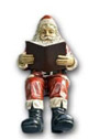 Weihnachtsmann mit Buch K360