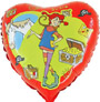 Foil balloon Heart Pippi