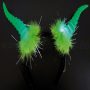 Hair Circle Luminous horns bock horns green
