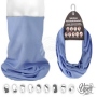Multifunctional cloth 9 in 1 Multi-purpose scarf plain colors MF