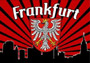 Flag Frankfurt skyline