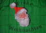Fahne Frohe Weihnachten Deutsch 2