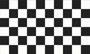 Flag Checkered black white