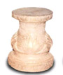 Column egyptian light brown 45 cm